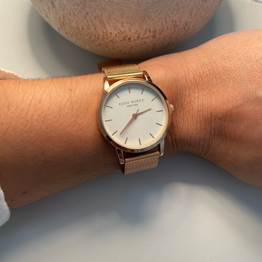 Eddie Borgo Women’s Rose Gold Watch
